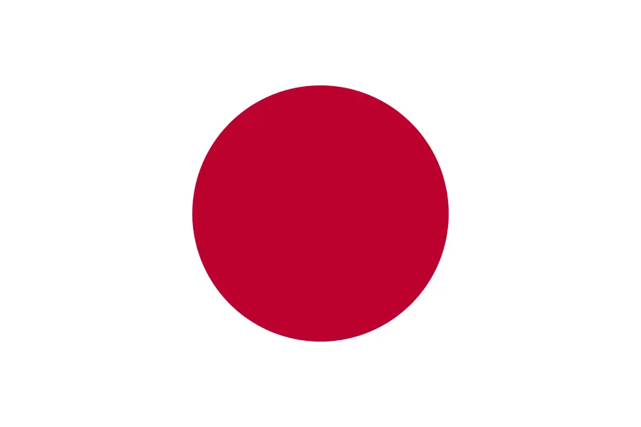 Bandera Japón