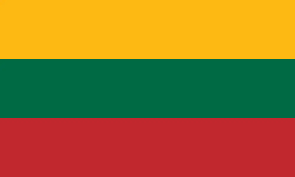 Bandera Lituania