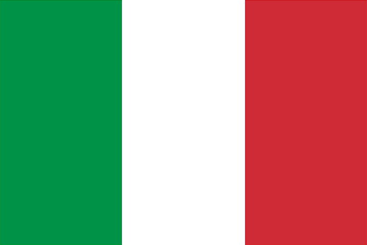 Bandera Italia