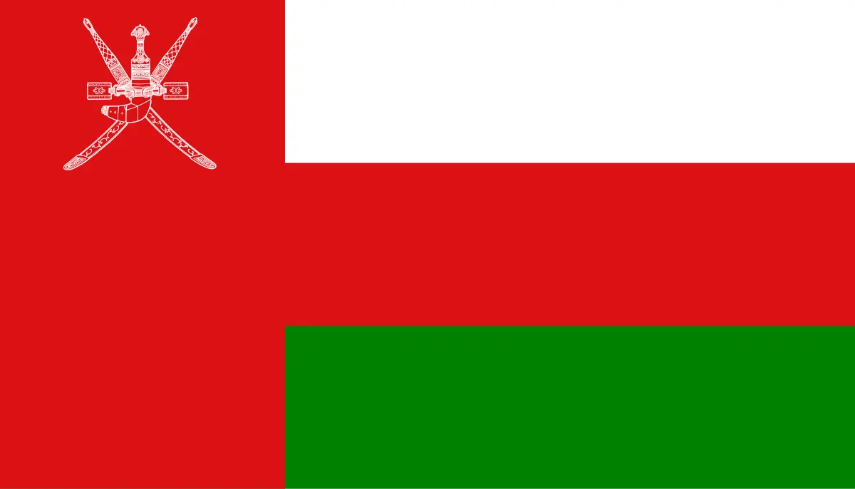 Bandera Omán