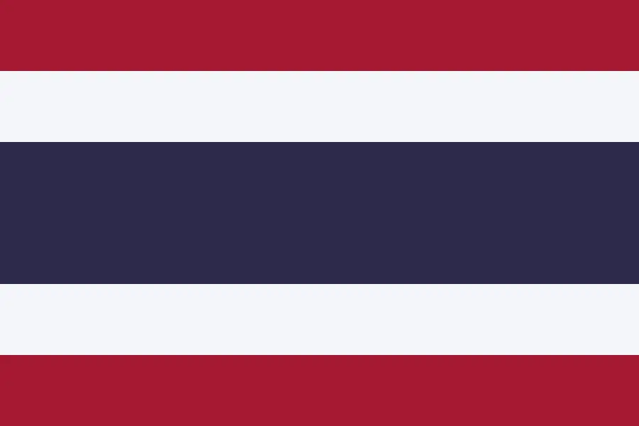 Bandera Tailandia