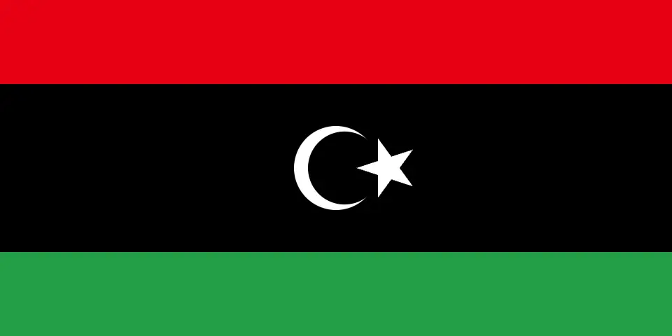 Bandera Libia