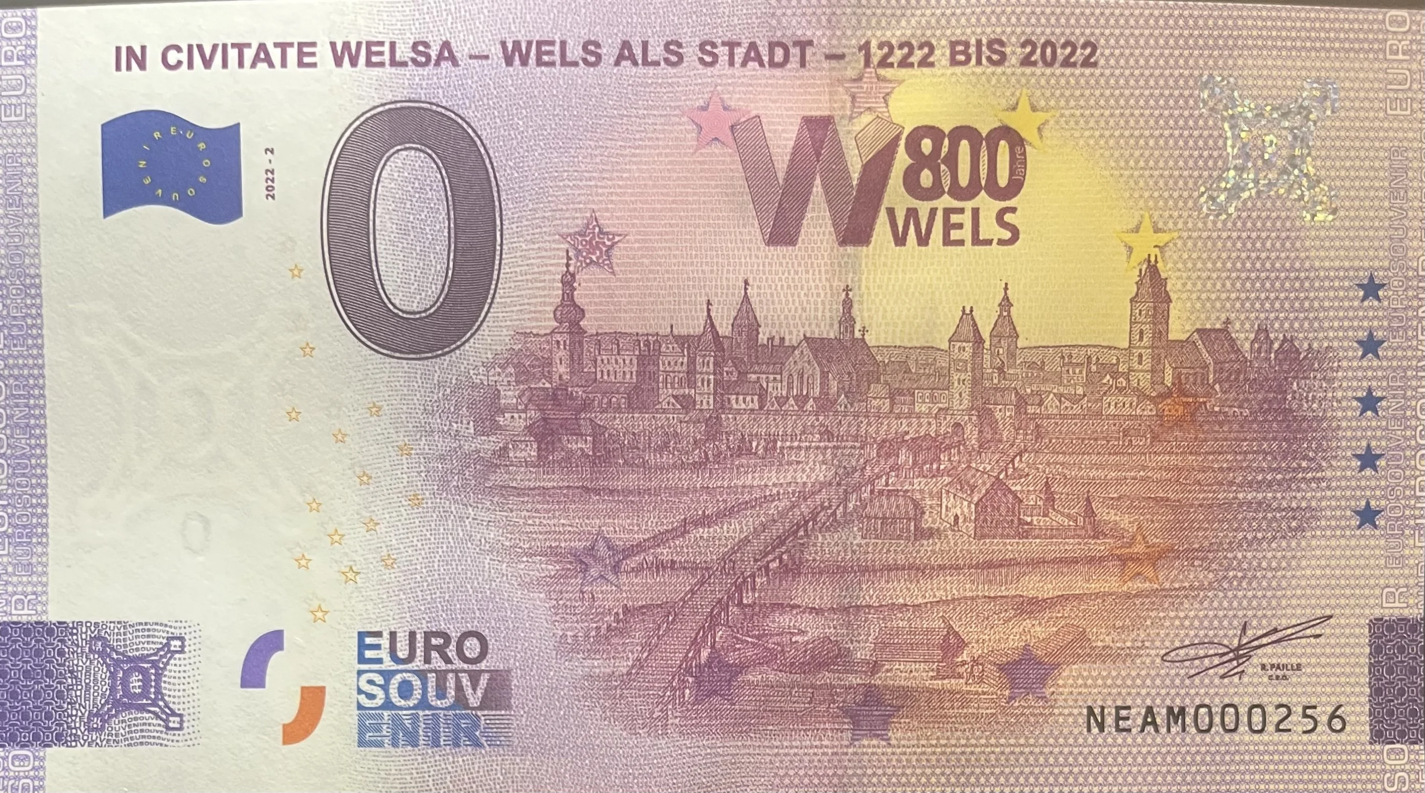 IN CIVITATE WELSA - WELS ALS STADT -
1222 BIS 2022