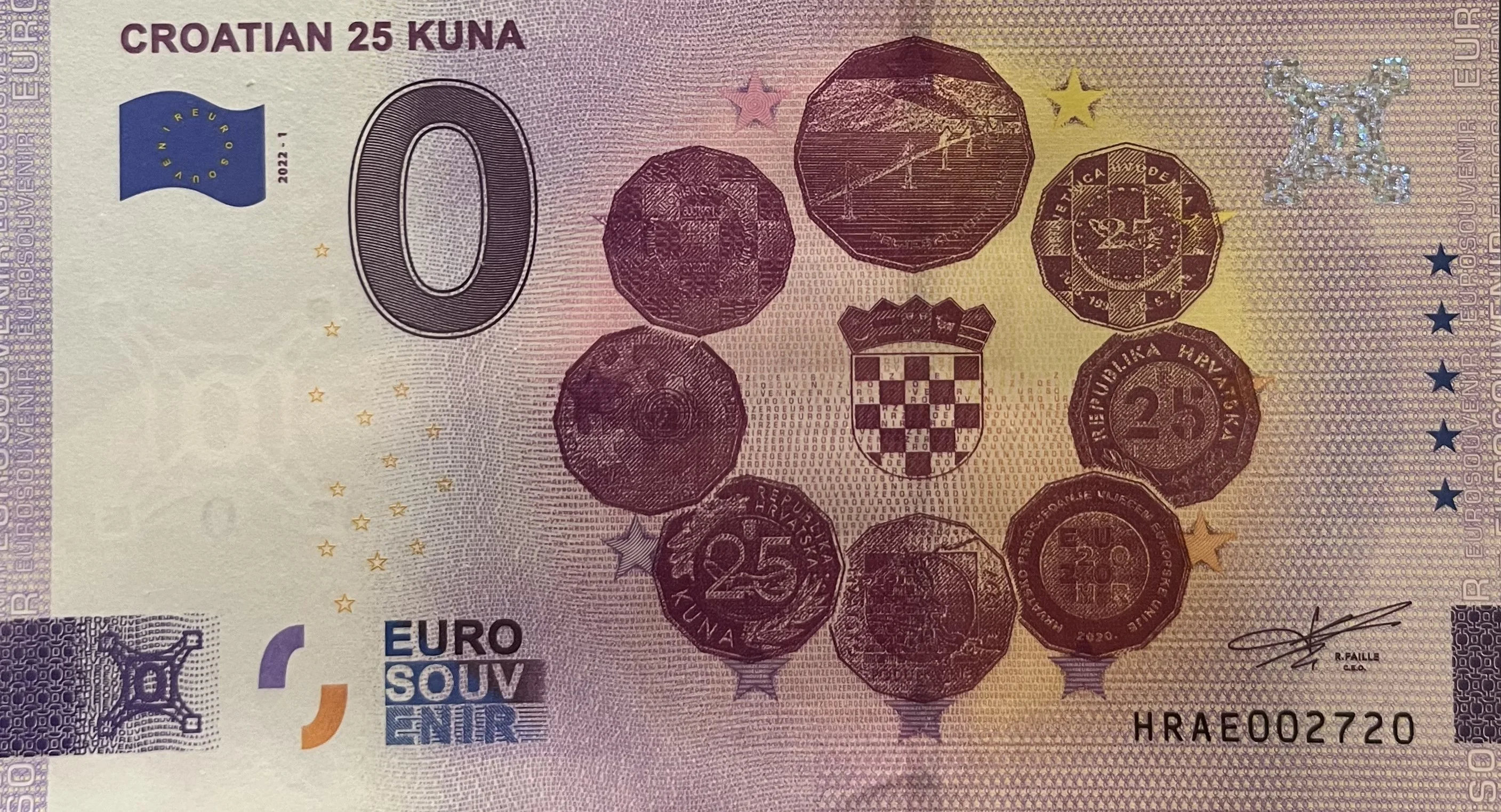 CROATIAN 25 KUNA