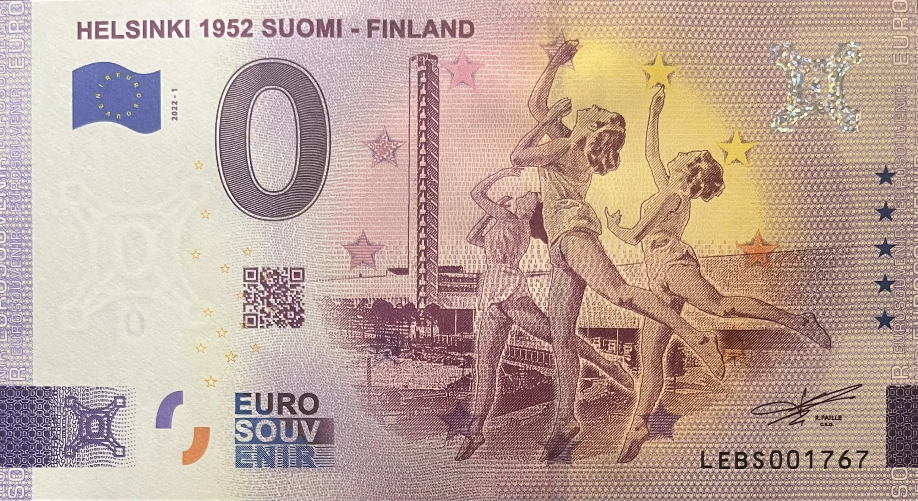 HELSINKI 1952 SUOMI - FINLAND