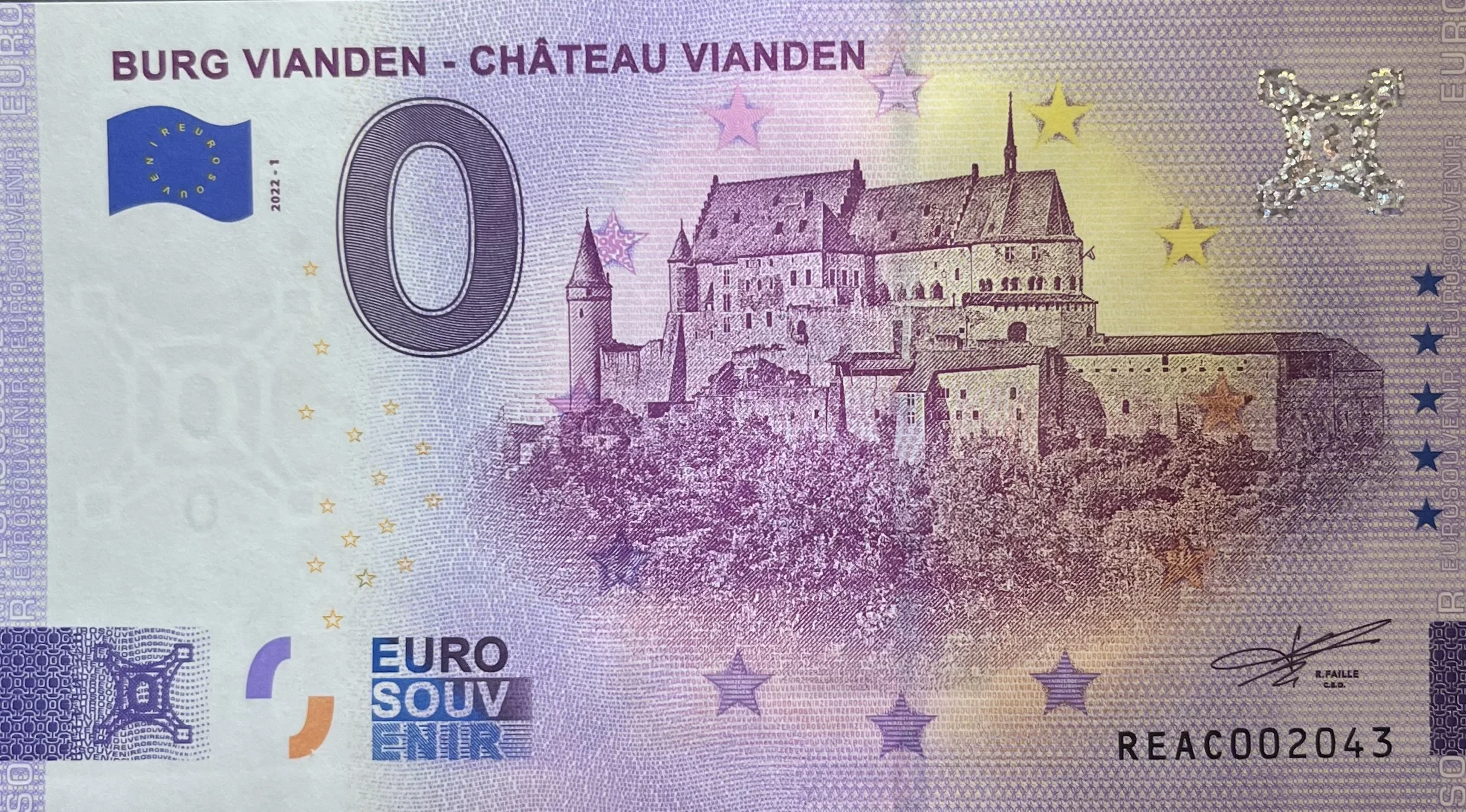 BURG VIANDEN - CHÂTEAU VIANDEN