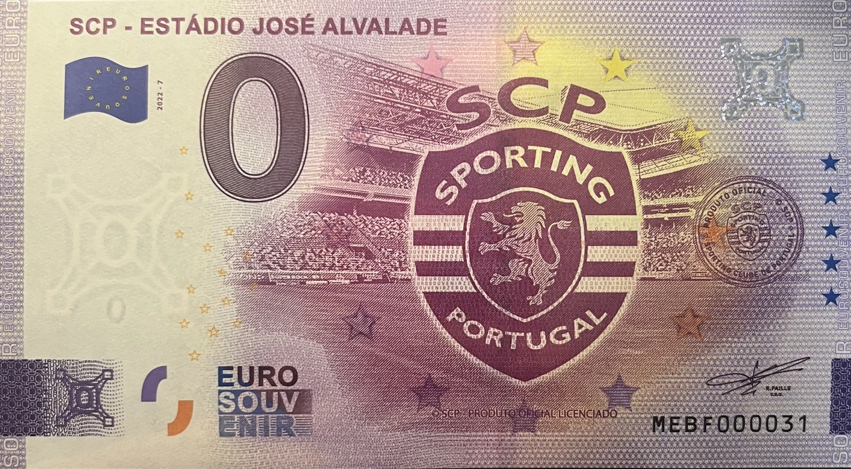 SCP - ESTÁDIO JOSÉ ALVALADE