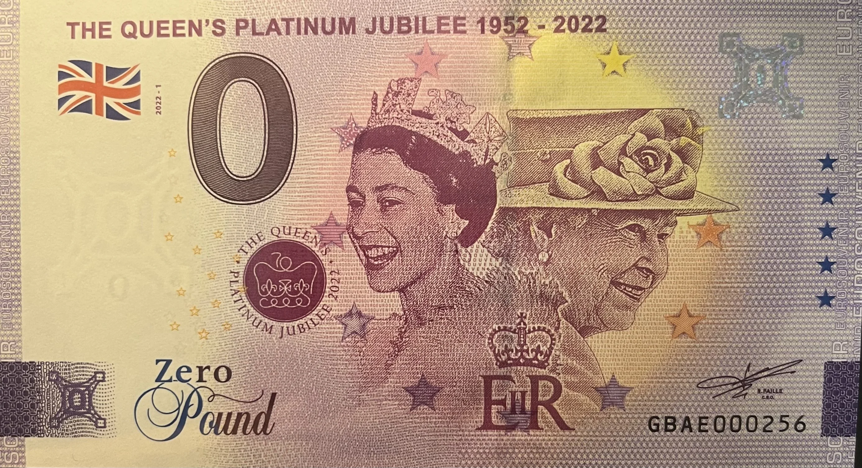 THE QUEEN'S PLATINIUM JUBILEE 1952 -
2022
