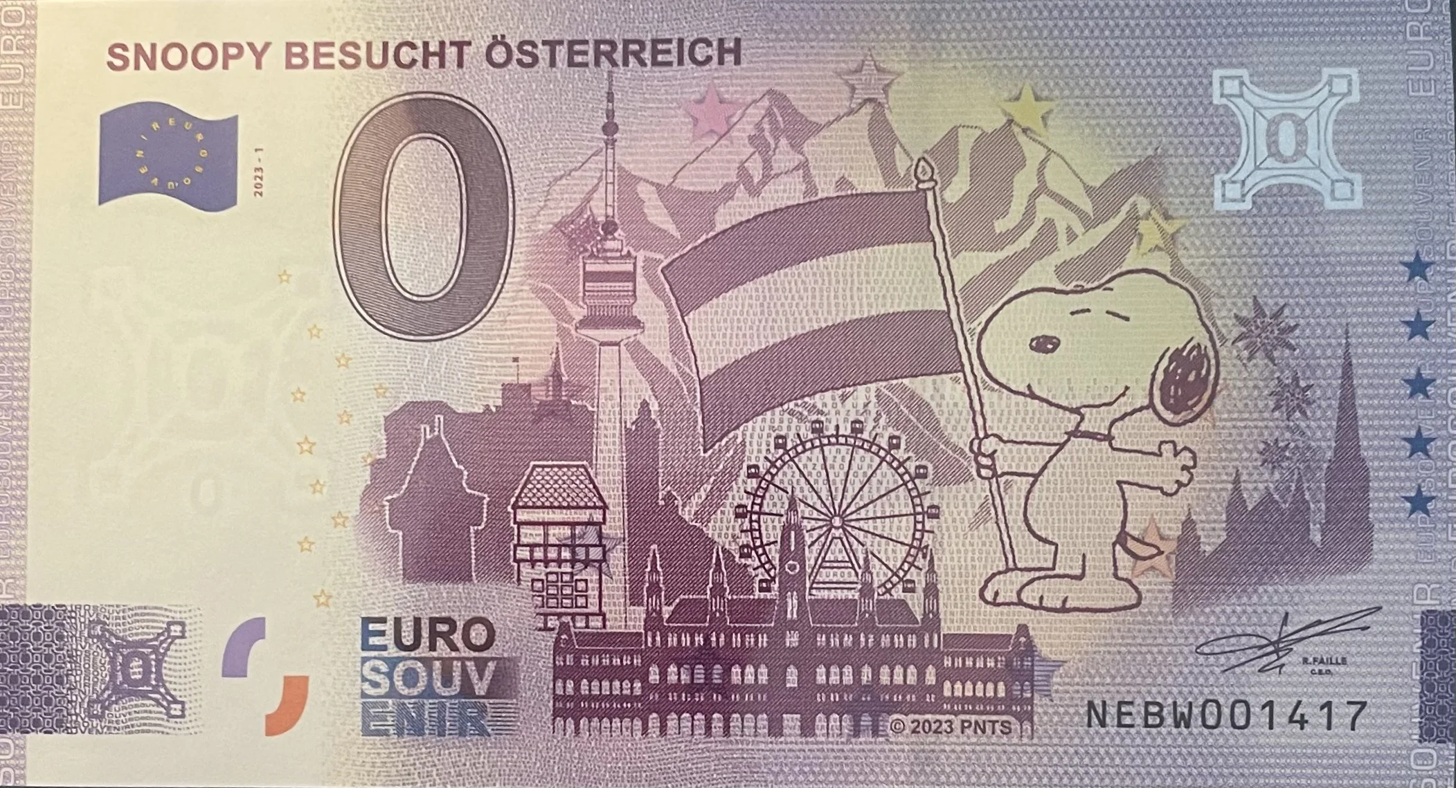 SNOOPY BESUCHT ÖSTERREICH