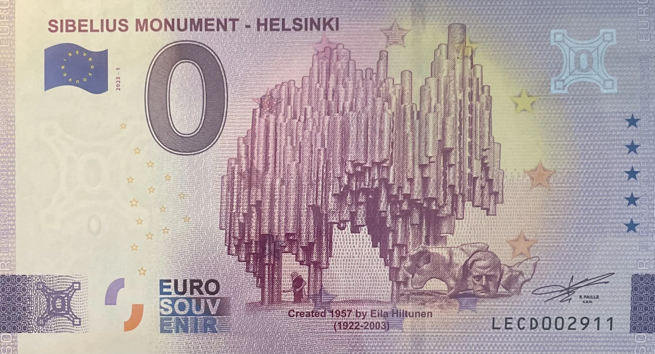 SIBELIUS MONUMENT - HELSINKI