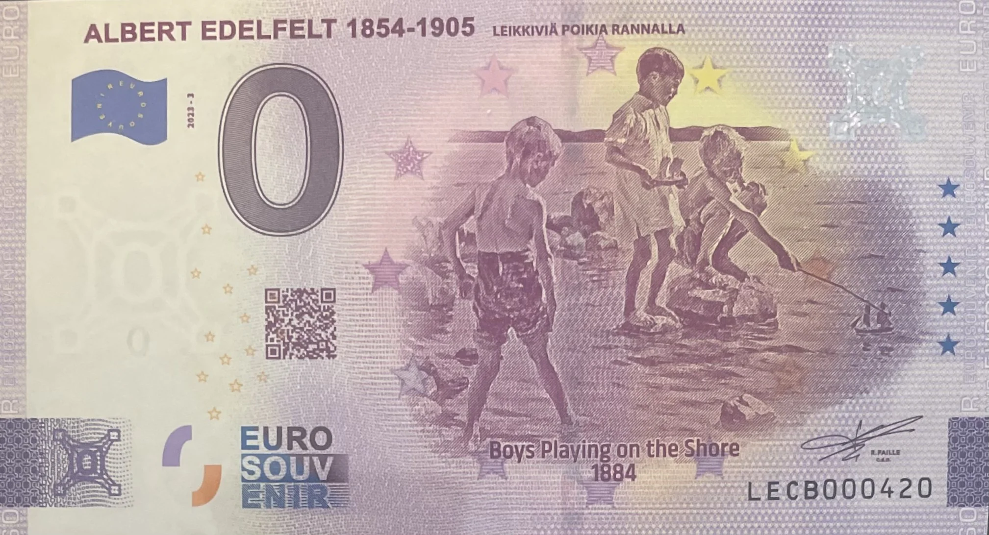 ALBERT EDELFELT 1854-1905