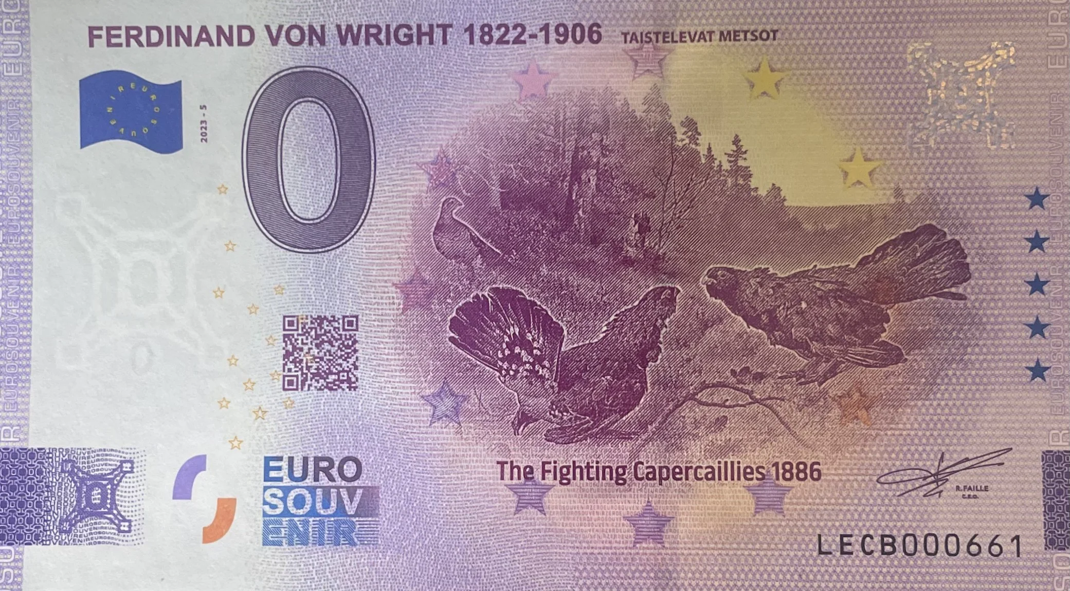 FERDINAND VON WRIGHT  1822-1906