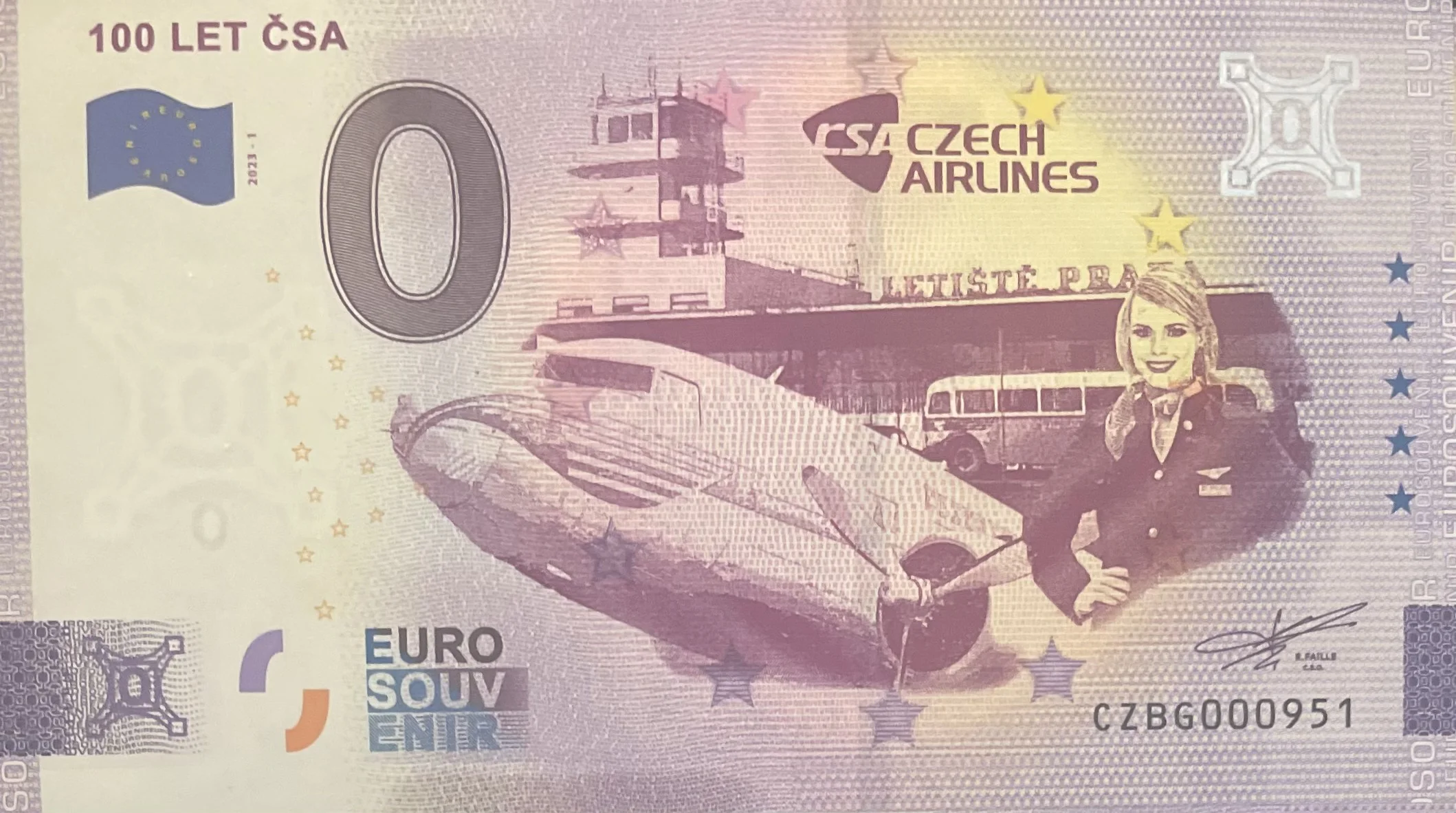 100 LET ČSA