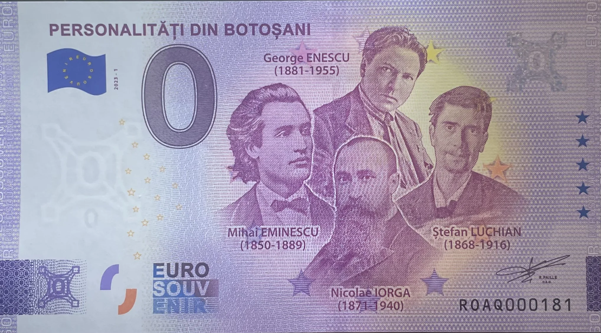 PERSONALITĂȚI DIN
BOTOȘANI