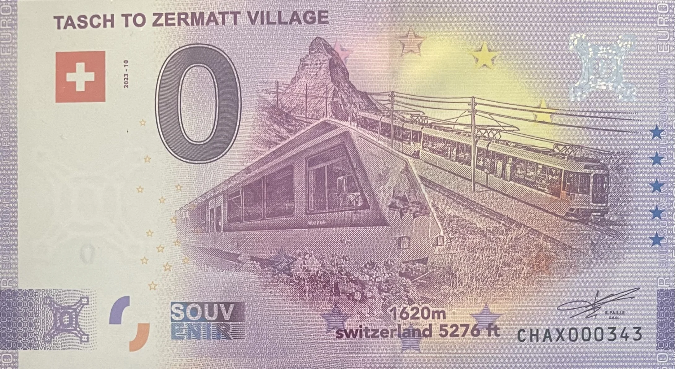 TASCH TO ZERMATT VILLAGE