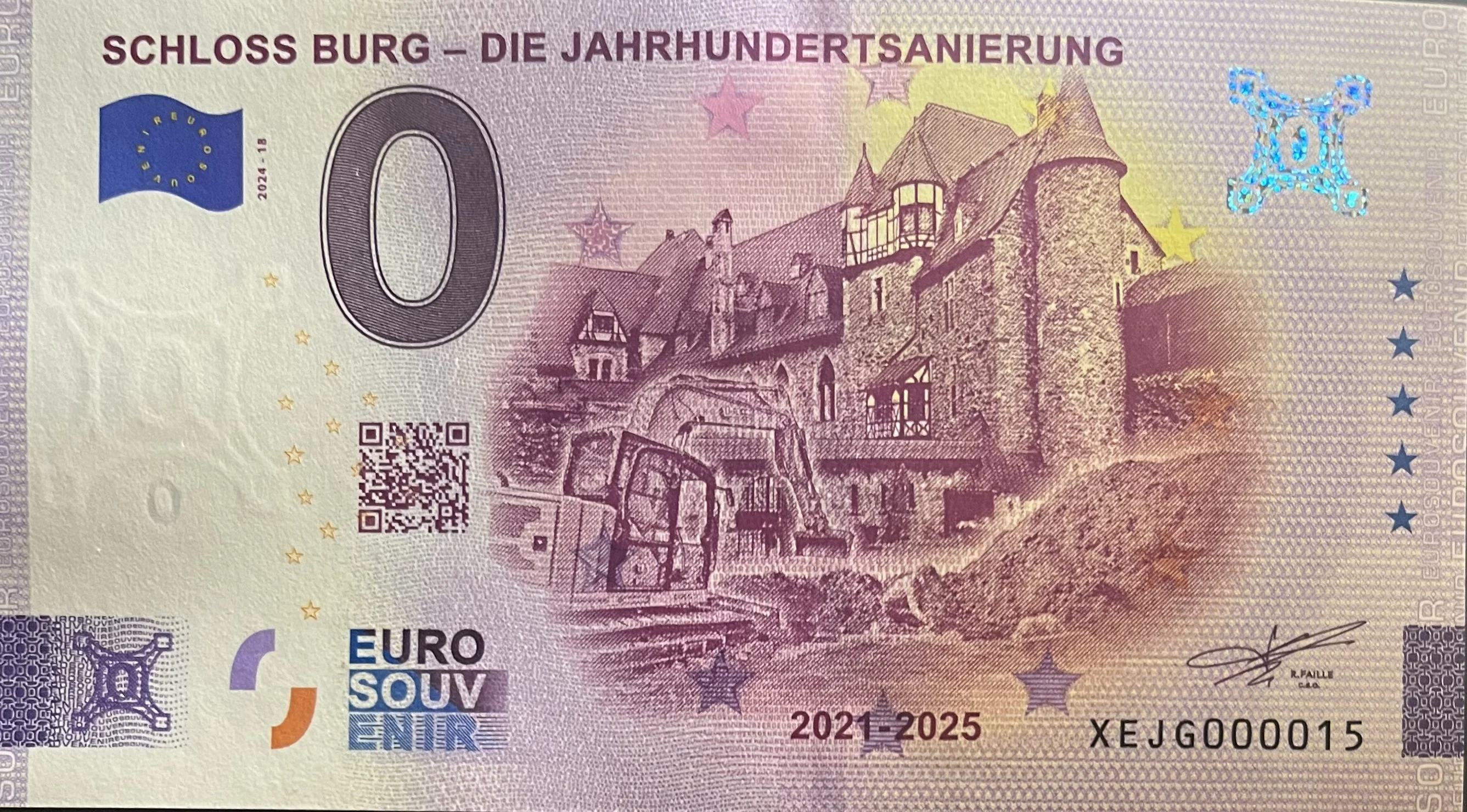 SCHLOSS BURG - DIE
JAHRHUNDERTSANIERUNG