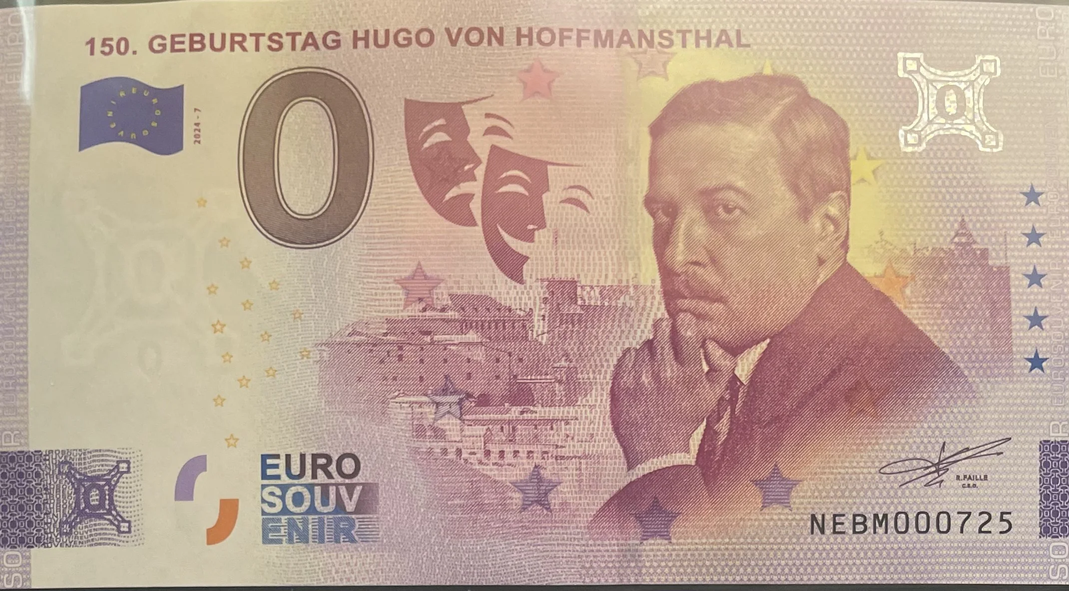 150. GEBURTSTAG HUGO VON HOFFMANSTHAL