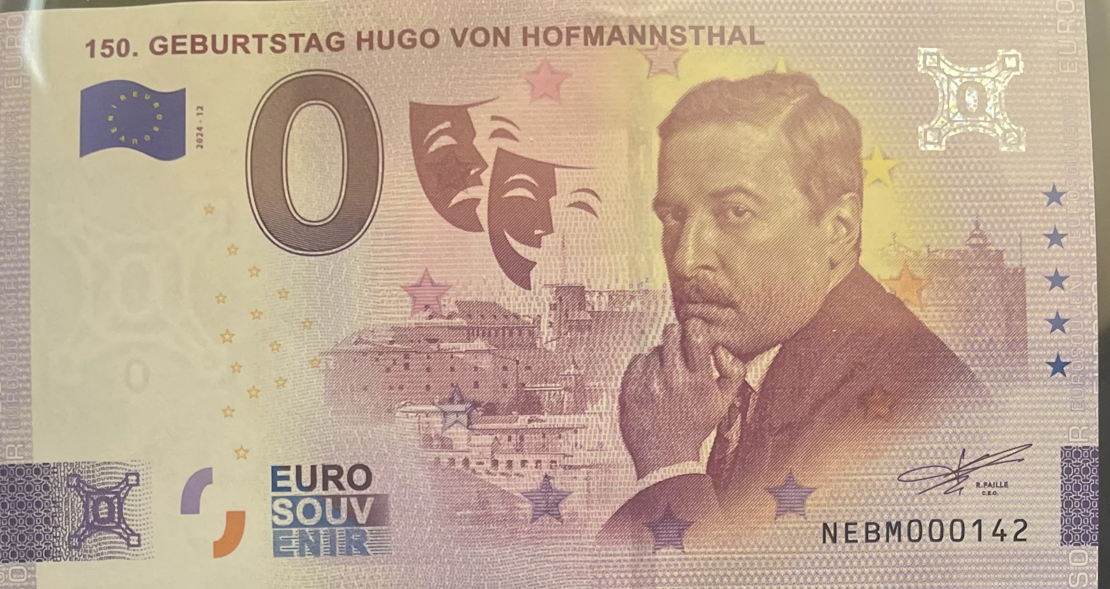 150. GEBURTSTAG HUGO VON HOFMANNSTHAL