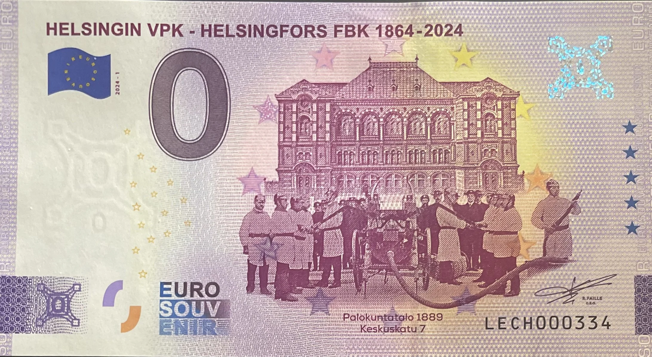 HELSINGIN VPK - HELSINGFORS FBK
1864-2024