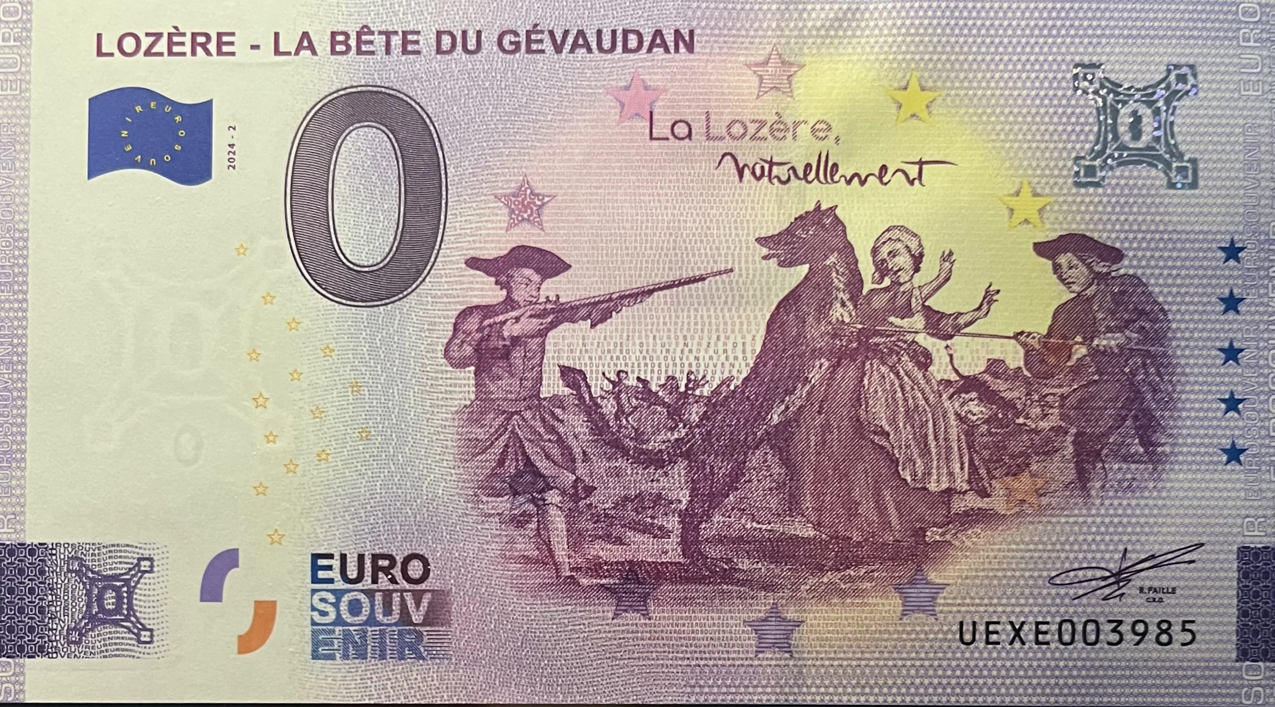 LOZERE - LA BETE DU GEVAUDAN