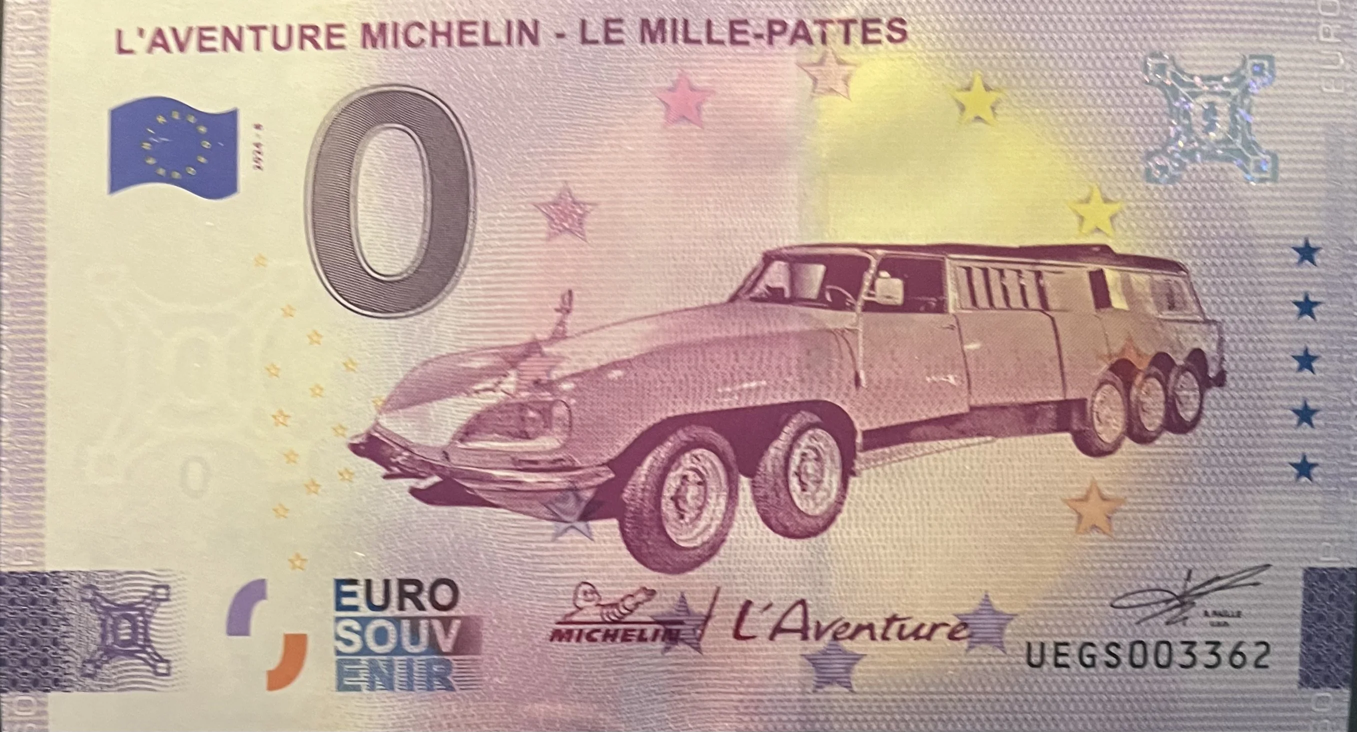 L'AVENTURE MICHELIN - LE MILLE-PATTES