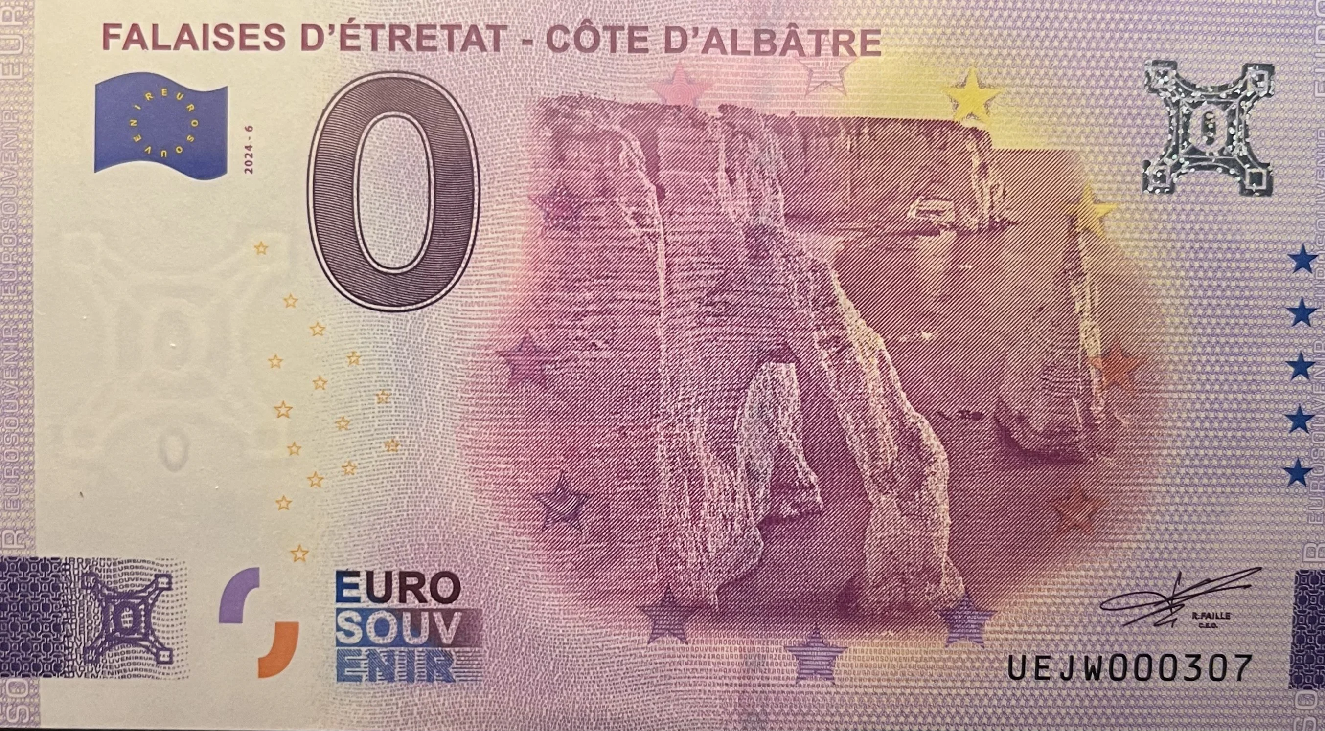 FALAISE D'ÉTRETAT - CÔTE D'ALBÂTRE