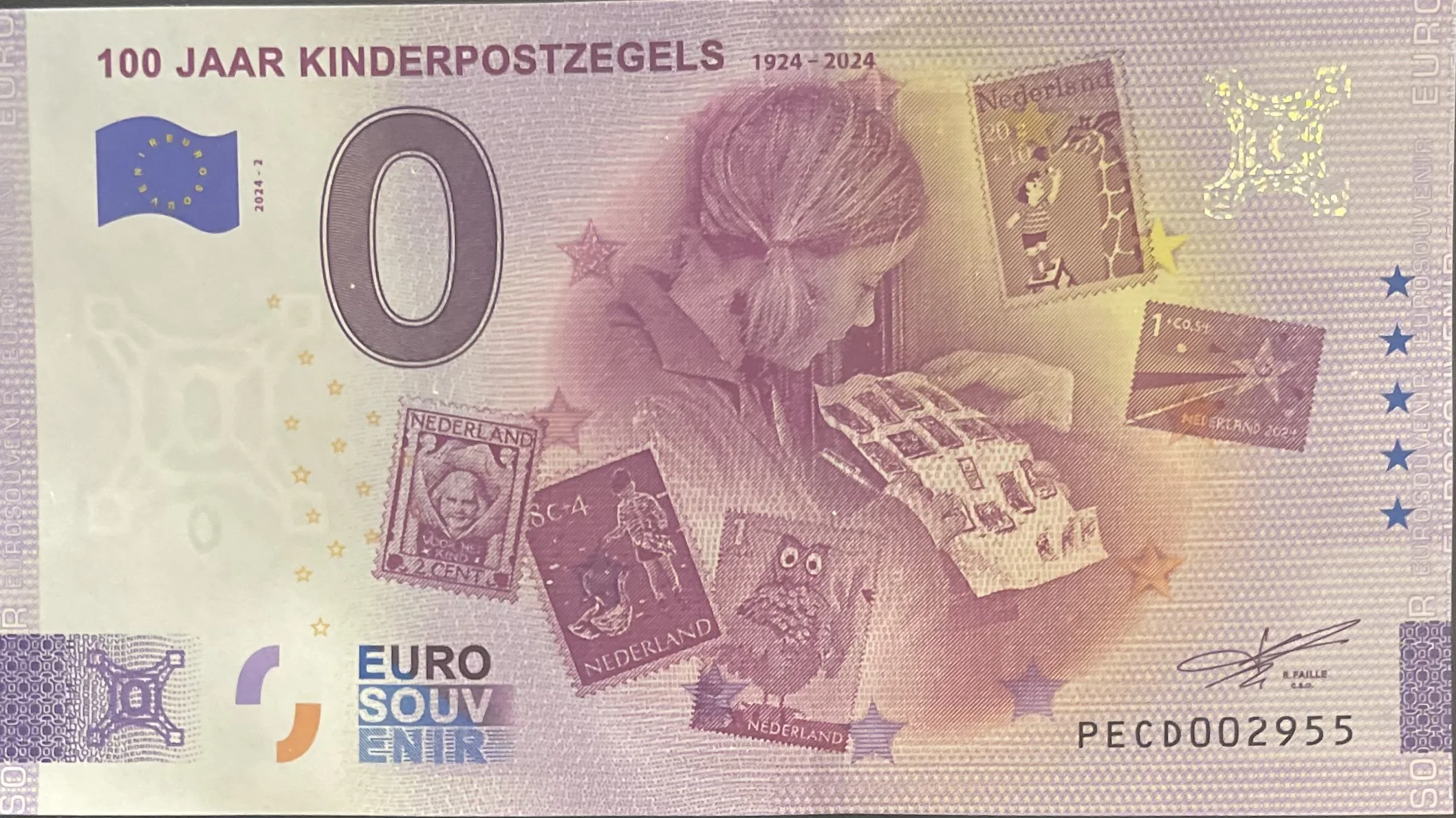 100 JAAR KINDERPOSTZEGELS