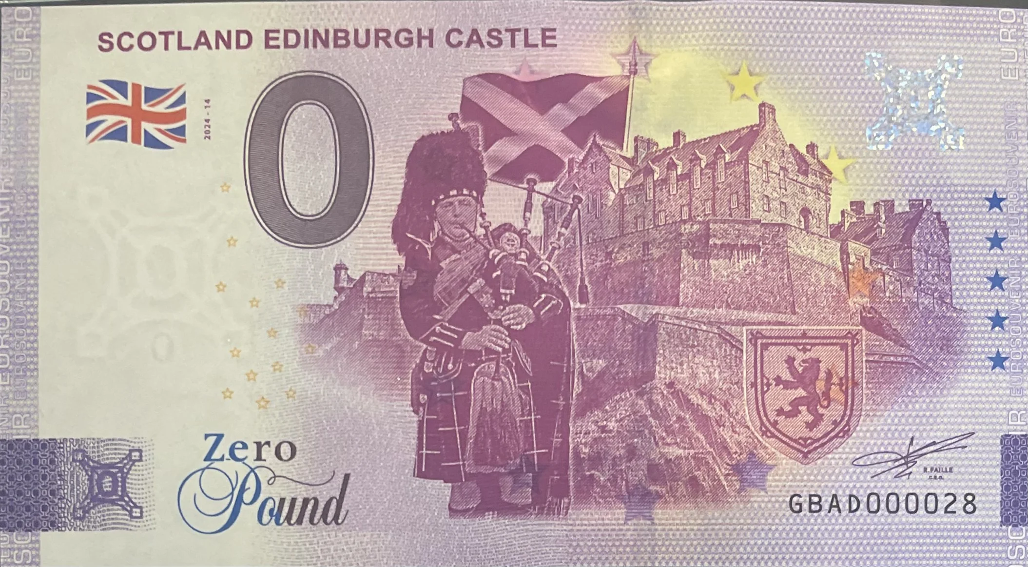SCOTLAND EDINBURGH CASTLE
