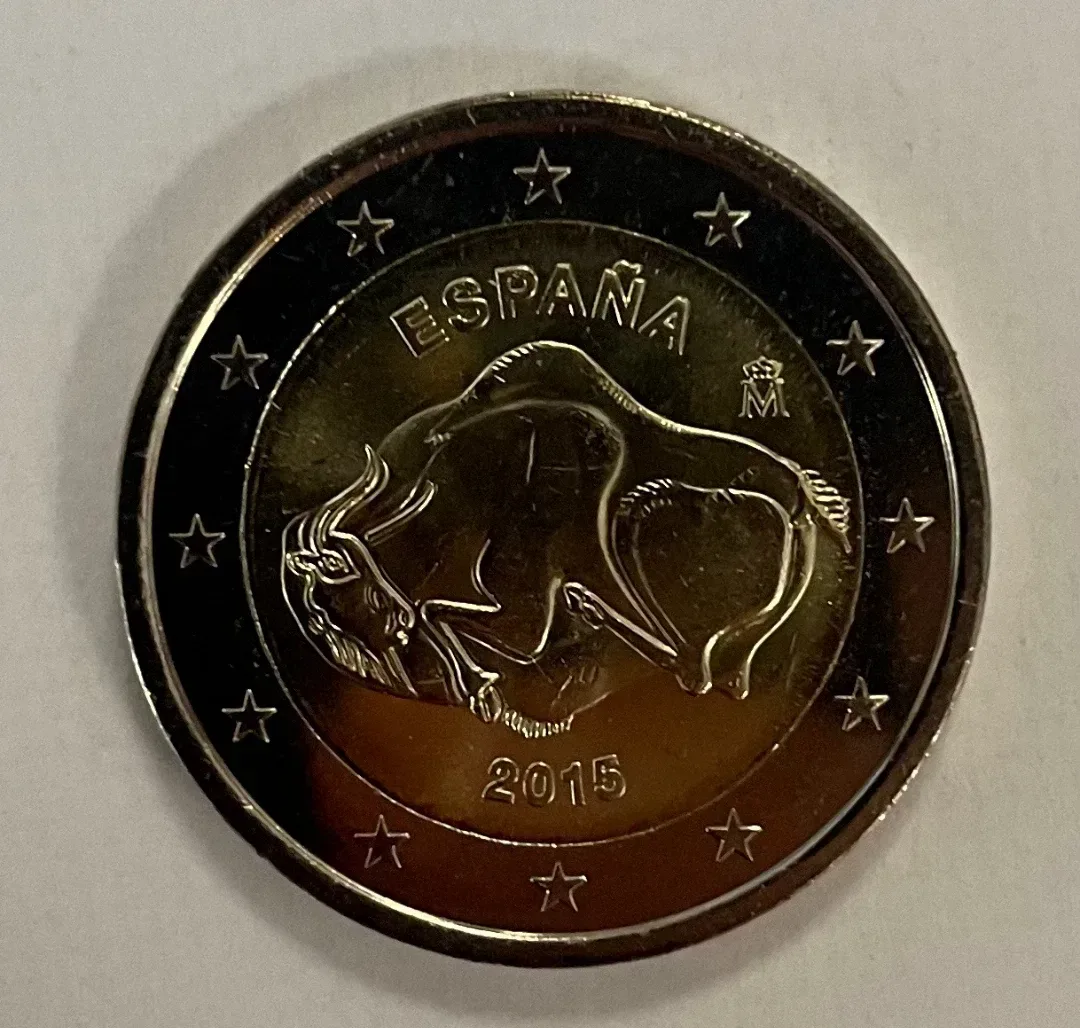 MONEDA DE 2 EUROS DE ESPAÑA CONMEMORATIVA ALTAMIRA Sin Circular