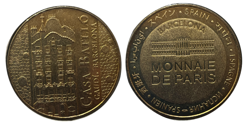 Barcelona-Casa Batilo Gaudi-La façade-Type 2