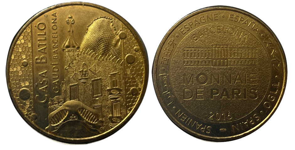 Barcelona-Casa Batllo Gaudi-La façade-Type 2