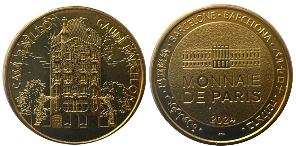 Barcelona-Casa Batllo Gaudi-Face étoilée