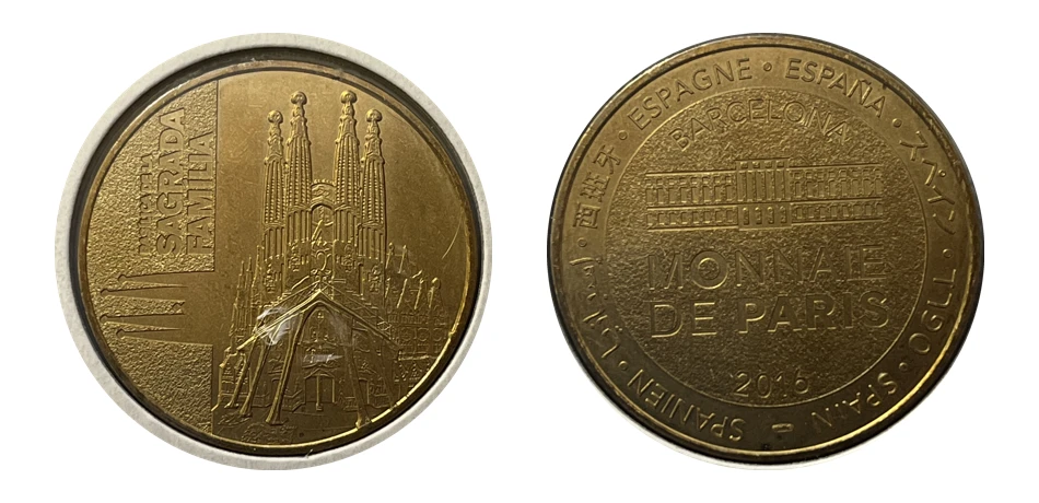 Basilica de la Sagrada Familia .