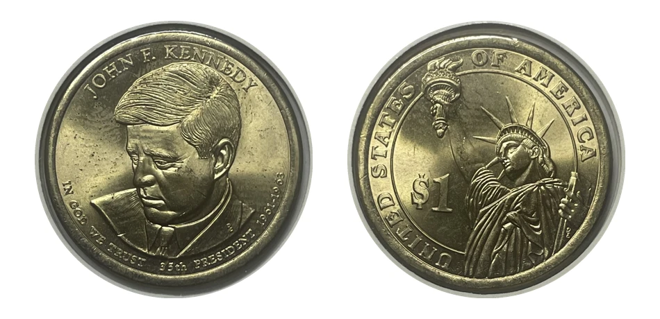 Dólares Presidenciales - Presidente John Kennedy (1961-1963)