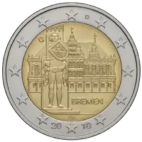 Alemania 2010 — Bremen, Ayuntamiento con Roldán