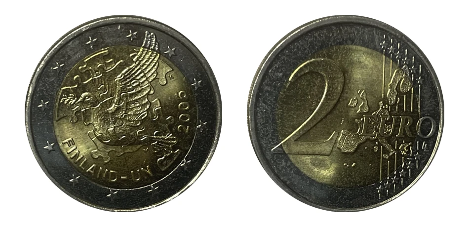 Moneda de Finlandia 2005