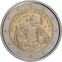 Caravaggio — 450 años (San Marino 2021)