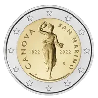 San Marino 2022 — Antonio Canova (200 años)